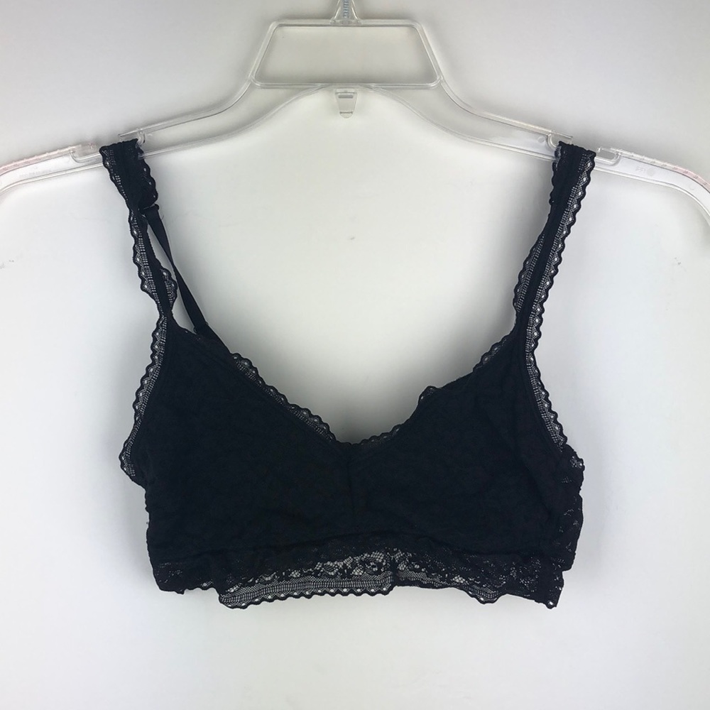 GAP 3 Style Black Bralette